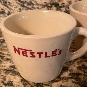 3‎ Vintage Nestles China Mug Inca Ware Shenango New Castle PA VTG Hot Cocoa Cup